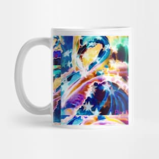 kaleidoscope flamingo Mug